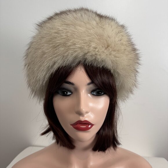 Vintage VITTORIO Cossack Fur Hat - Size S - Picture 7 of 7